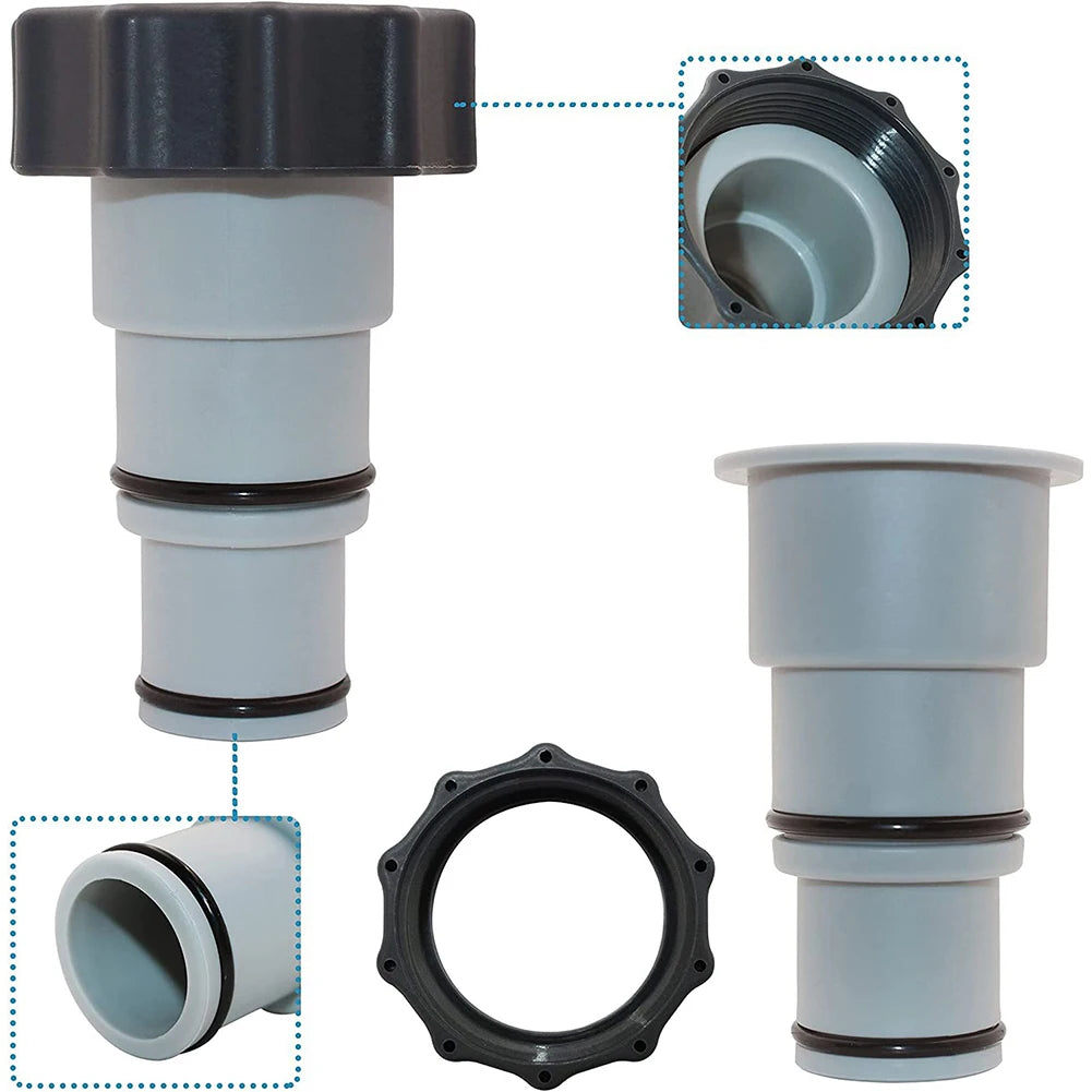 Pool Hose Adapter Kit for Intex Filter Pumps Pool Accessories Peaceful Pleasures Health and Wellness Australia