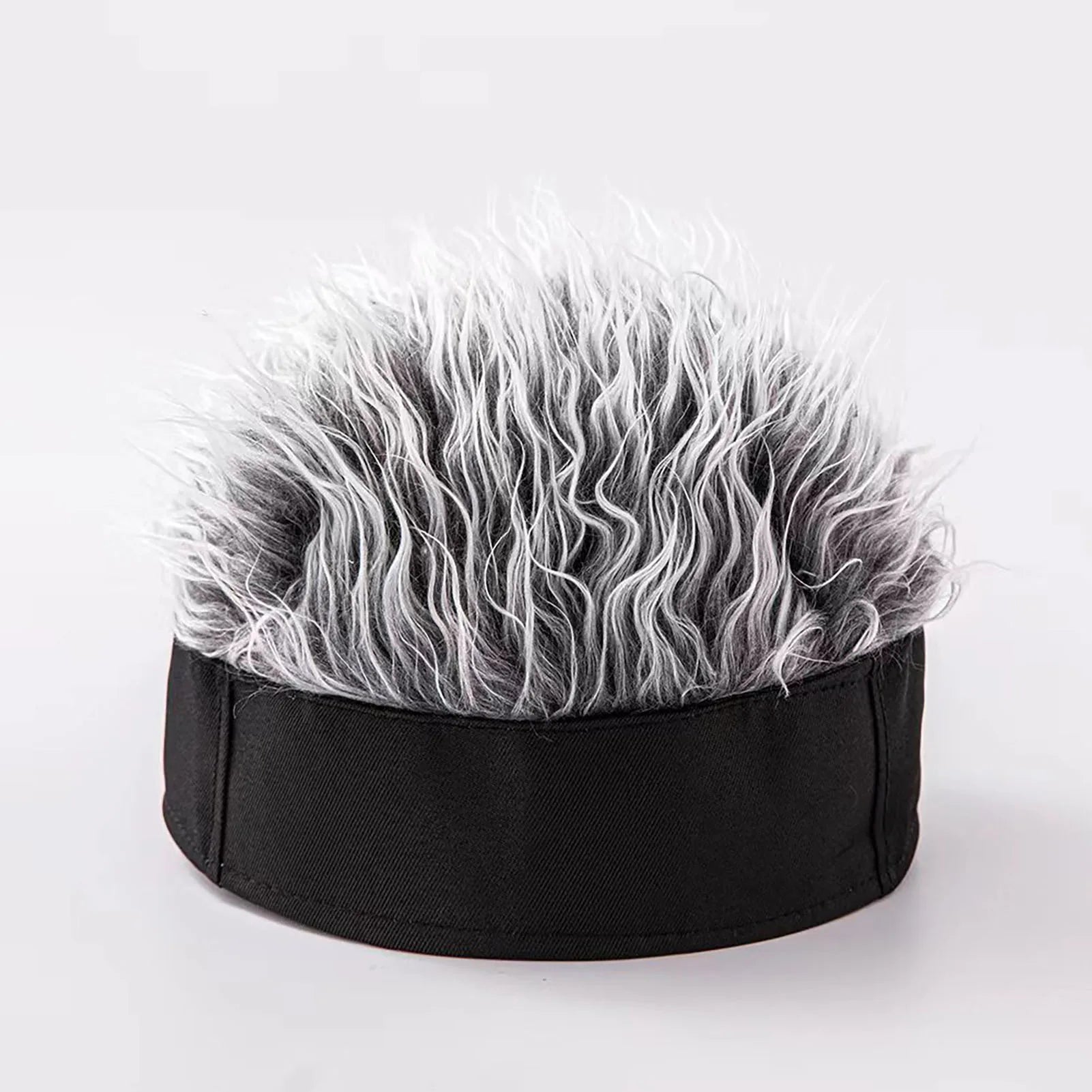 Black Wigs Hat Knit Beanie Soft Breathable Men Women Beanie Wig Hat for Home School Performance Costume Peaceful Pleasures Health and Wellness