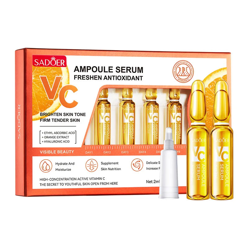 BIOAOUA Vitamin C & 24K Gold Face Serum – Brighten & Hydrate