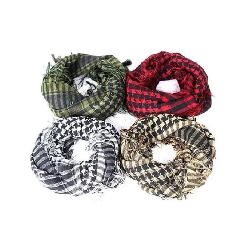 Tactical Shemagh Desert Scarf – Windproof Hiking Wrap Unisex