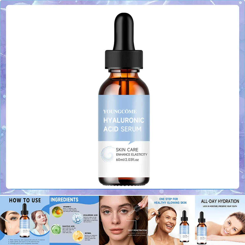 YOUNGCOME Hyaluronic Acid Face Serum – Hydrating & Firming