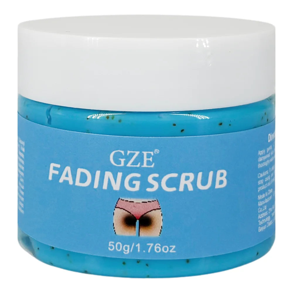 GZE Fading Scrub Cream – Intimate & Underarm Brightening 50g
