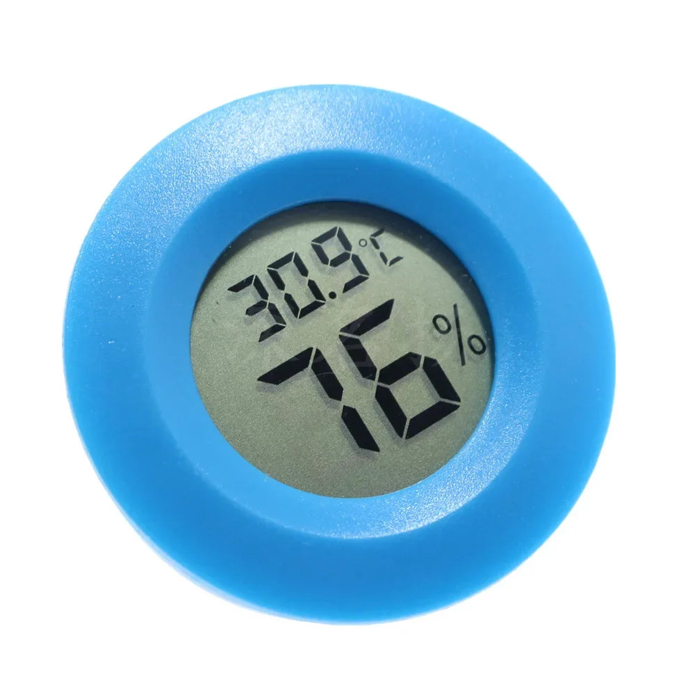Land Turtles Accessories Aquarium Hygrometer Digital Thermometer Terrarium Reptiles Outdoor Reptile Thermal Plate Heating Mat Peaceful Pleasures Health and Wellness blue