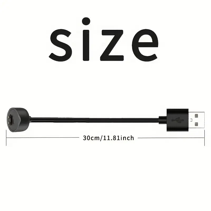 2-Pack USB Charger for Xiaomi Mi Band 5 6 7 & Amazfit Band 6 Peaceful Pleasures Health and Wellness