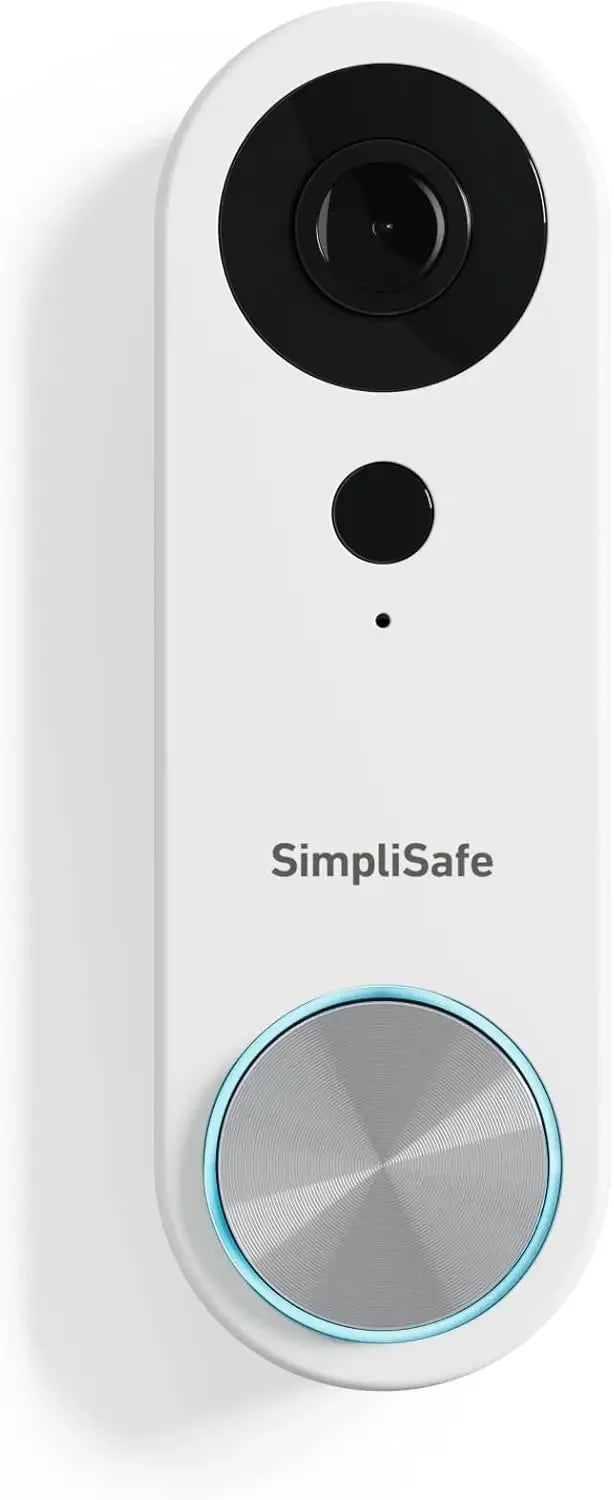 Wired Doorbell Camera, 1080p HD Video, Night Vision, 2-Way Audio, Compatible with Home Security Systems Peaceful Pleasures Health and Wellness United States