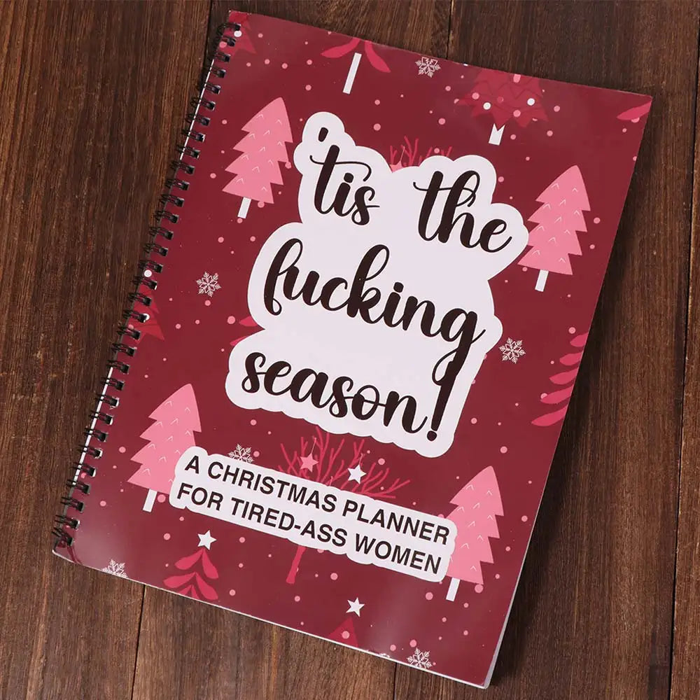 Planner Reminder Christmas Planner Notebook Efficiency Journal To Do List Notebook Time Organizer Habit Tracker Peaceful Pleasures Health and Wellness