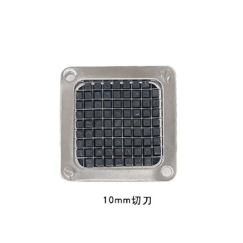 Chips Cutter Parts Stainless Steel Fries Machine Accessories French Fry Potato Chips Cutters 4 Blades Size For Choice Peaceful Pleasures Health and Wellness 10mm