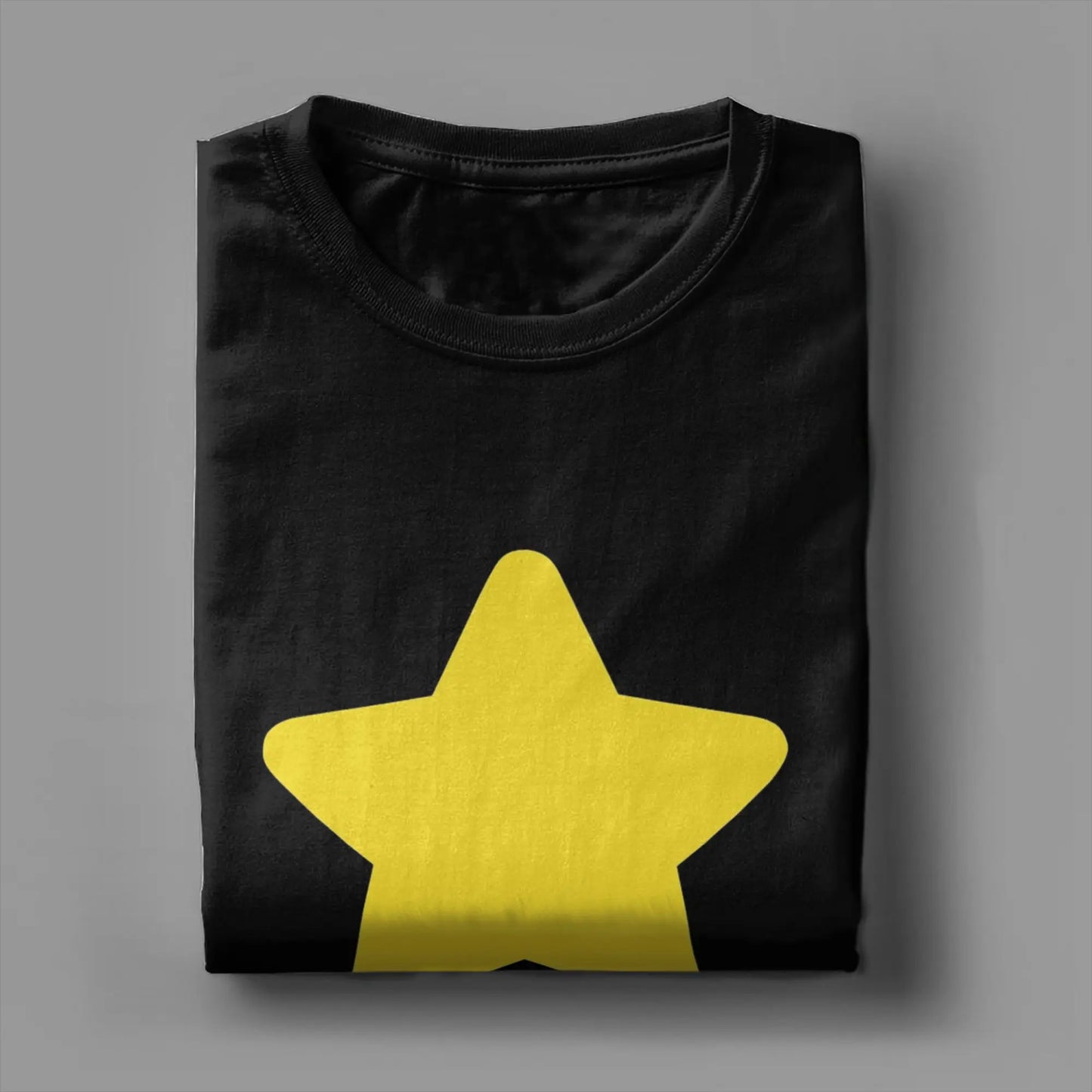 Casual Stevens Universes T-Shirt Men Round Collar Pure Cotton T Shirt Star Short Sleeve Tee Shirt Printed Tops Peaceful Pleasures Health and Wellness