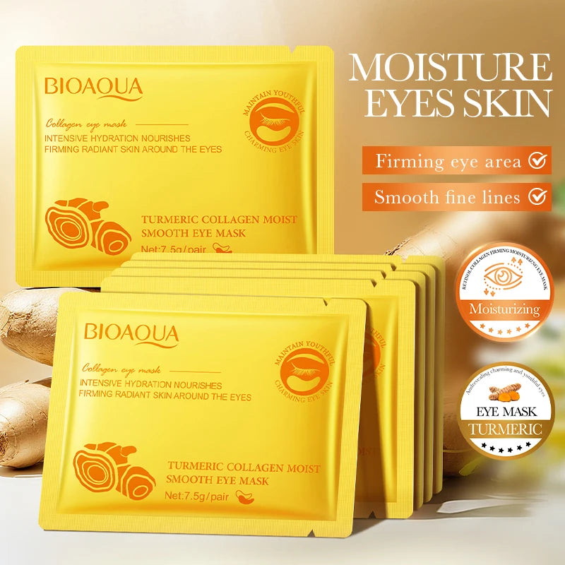 BIOAQUA Snail Collagen Eye Mask – Dark Circles & Wrinkles