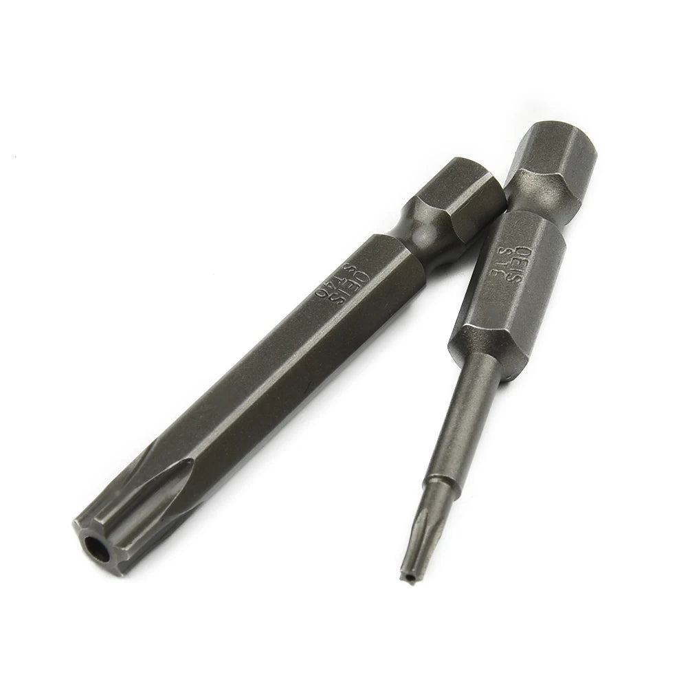 5 Point Torx Drive Bit 1 4 Hex Shank Electric Screwdriver T8-T40