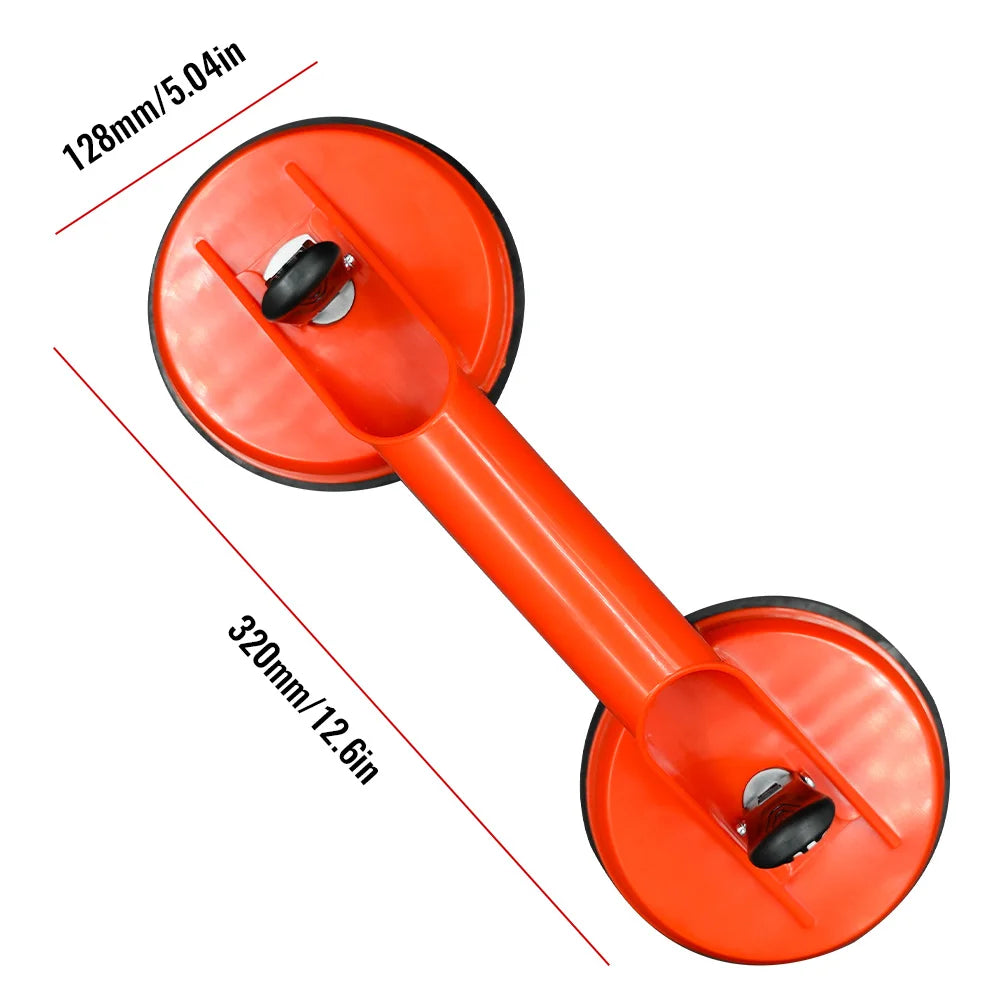 Glass Lifting Suction Cups Heavy Duty Vacuum ABS Handle Holder for Lift Floor Tile Auto Car Windshield Repair Hand Tools Peaceful Pleasures Health and Wellness