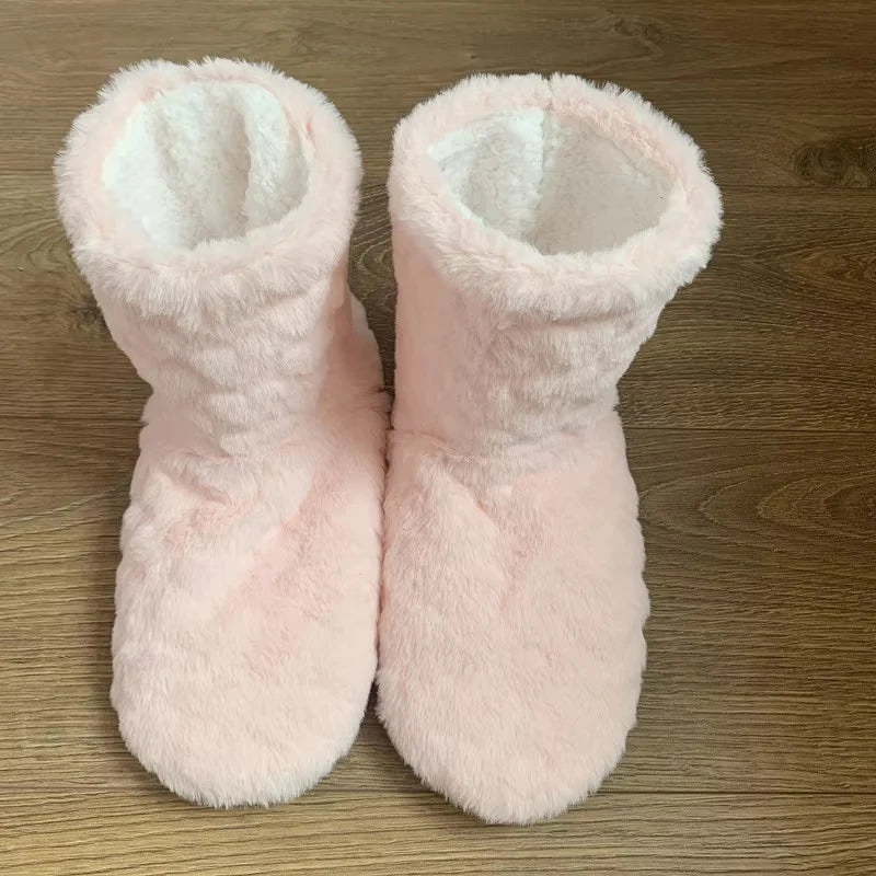Women's Winter Indoor Slippers | Non-Slip Velvet House Shoes