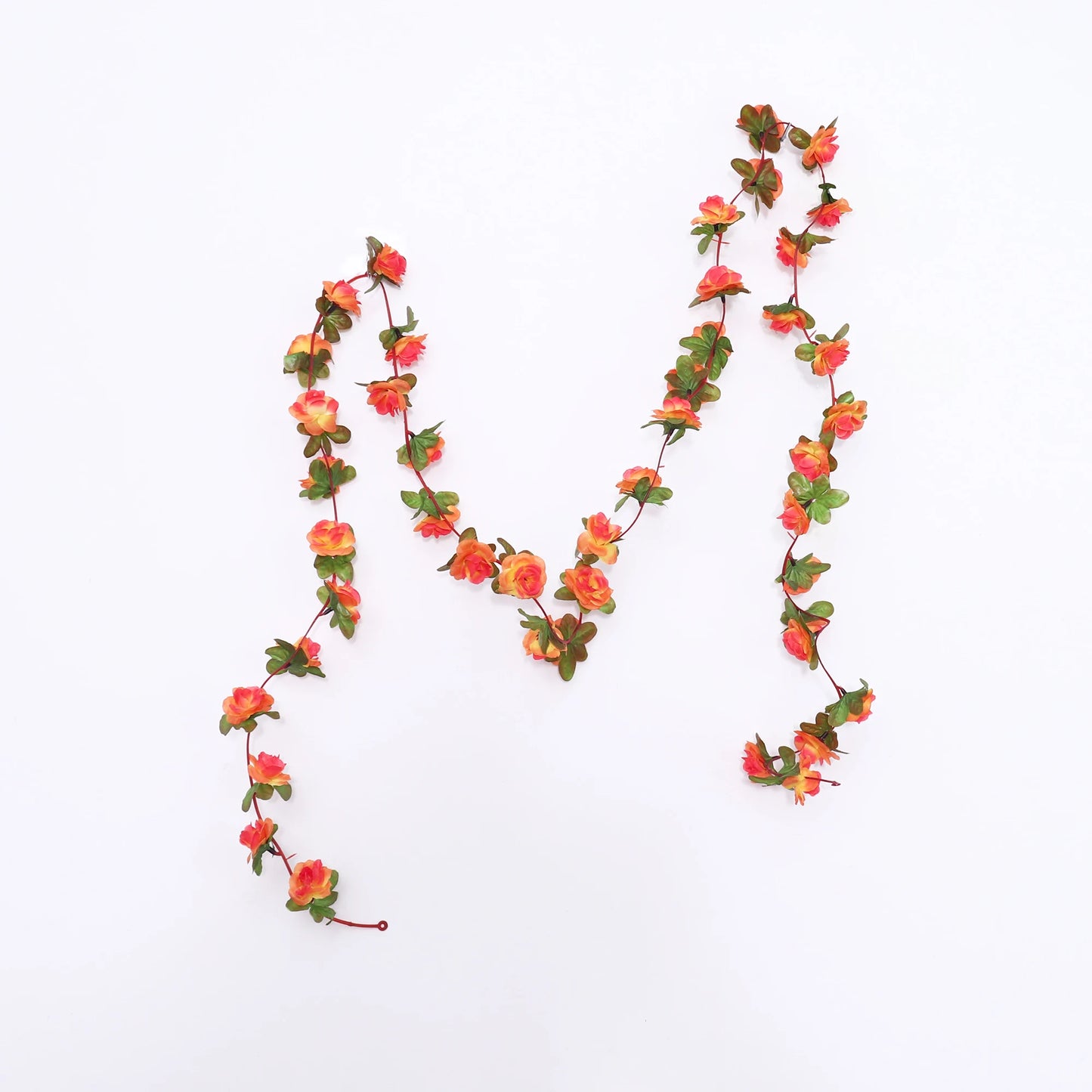 2.5m Silk Rose Artificial Flower Vine Garland – Wedding Decor