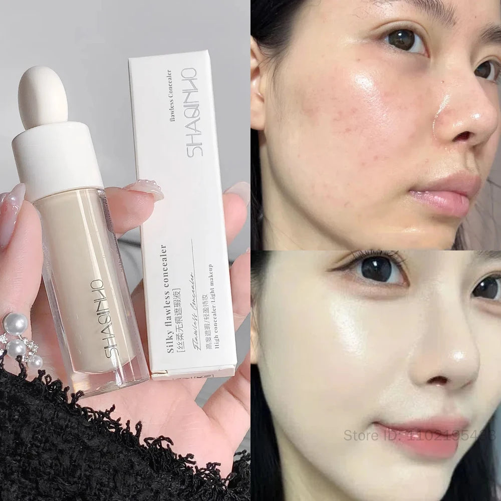 Full Coverage Liquid Concealer Cream – Brightening, All Skin Types