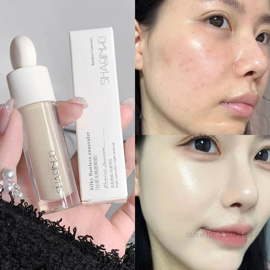 Full Coverage Liquid Concealer Cream – Brightening, All Skin Types Liquid Concealer Peaceful Pleasures Health and Wellness 03 Olive