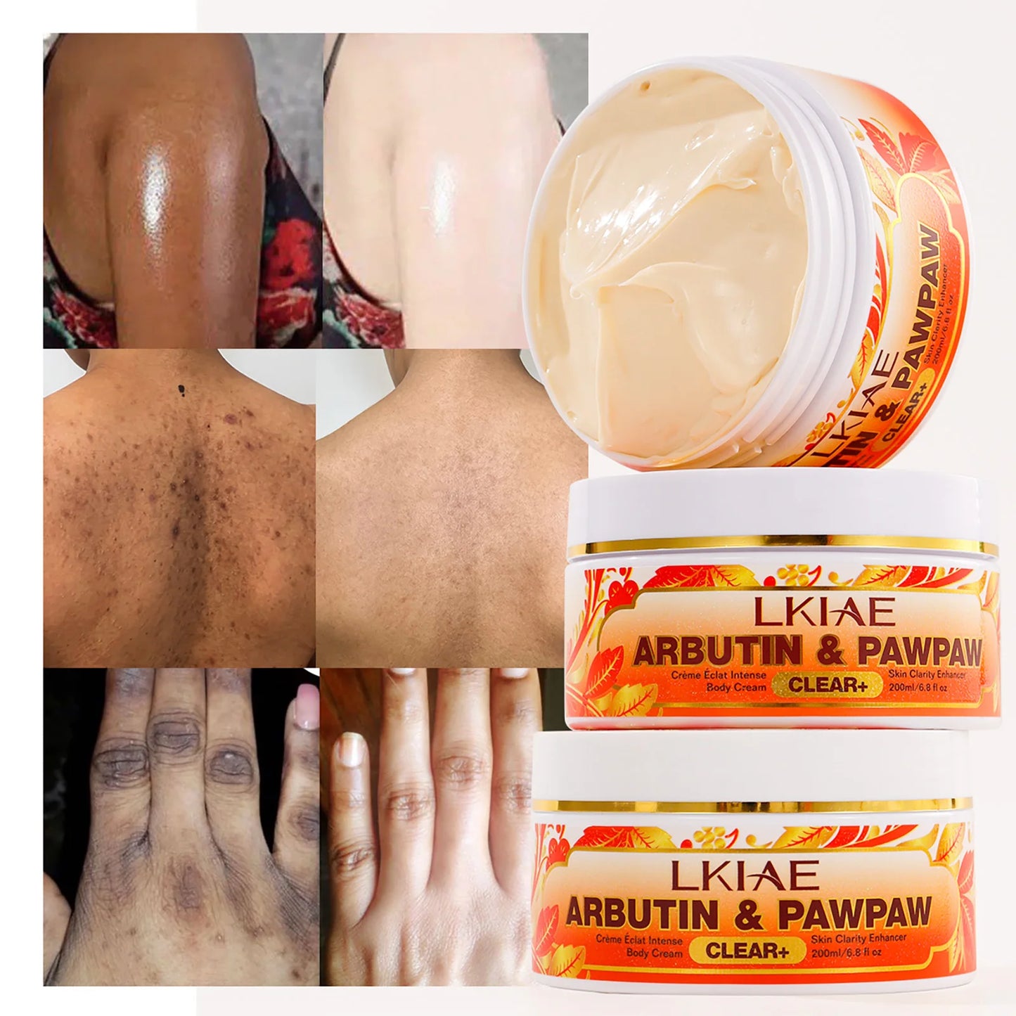 AILKE Arbutin Papaya Brightening Body Cream | 200ml