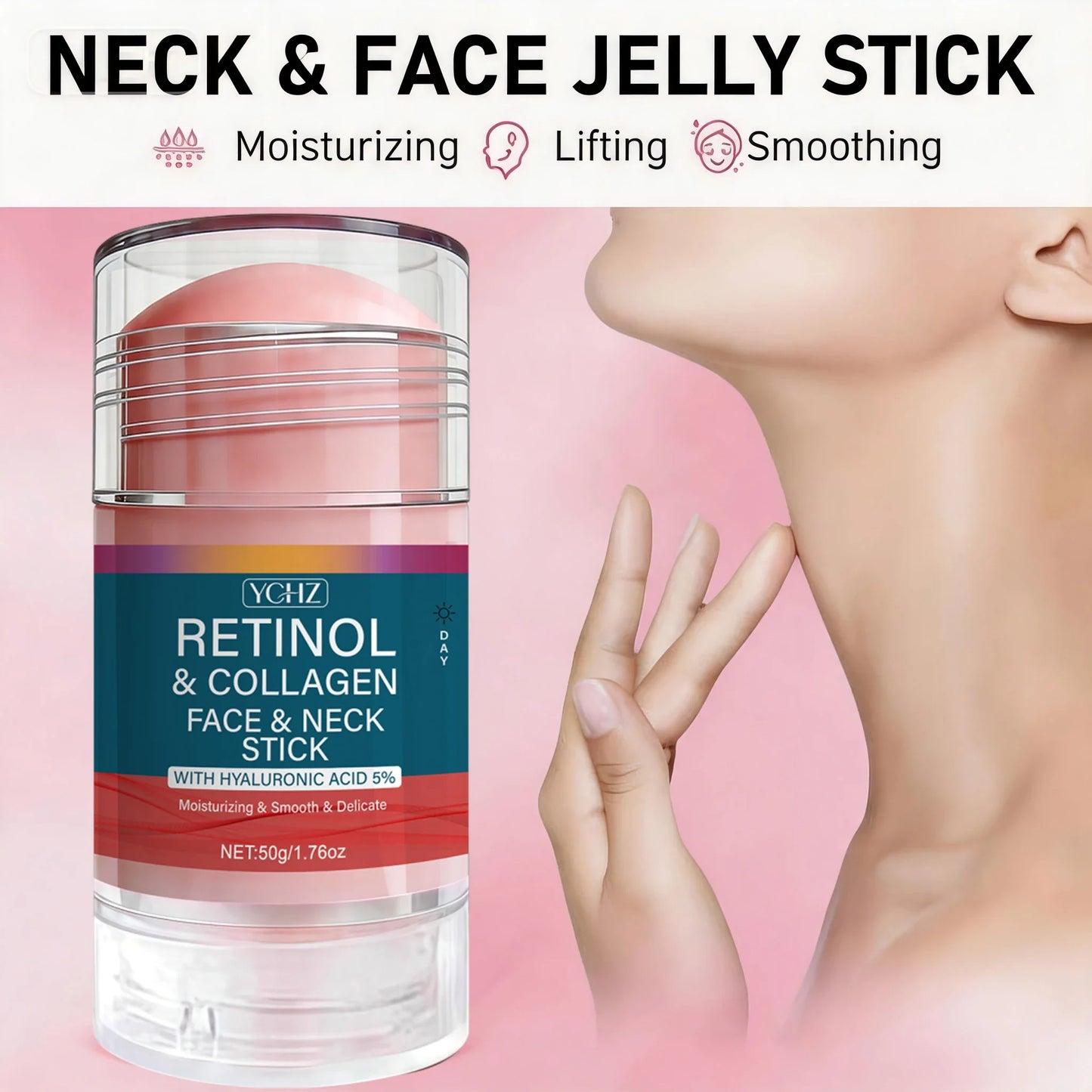 YCHZ Retinol Collagen 5-in-1 Facial Care Stick | All Skin Types