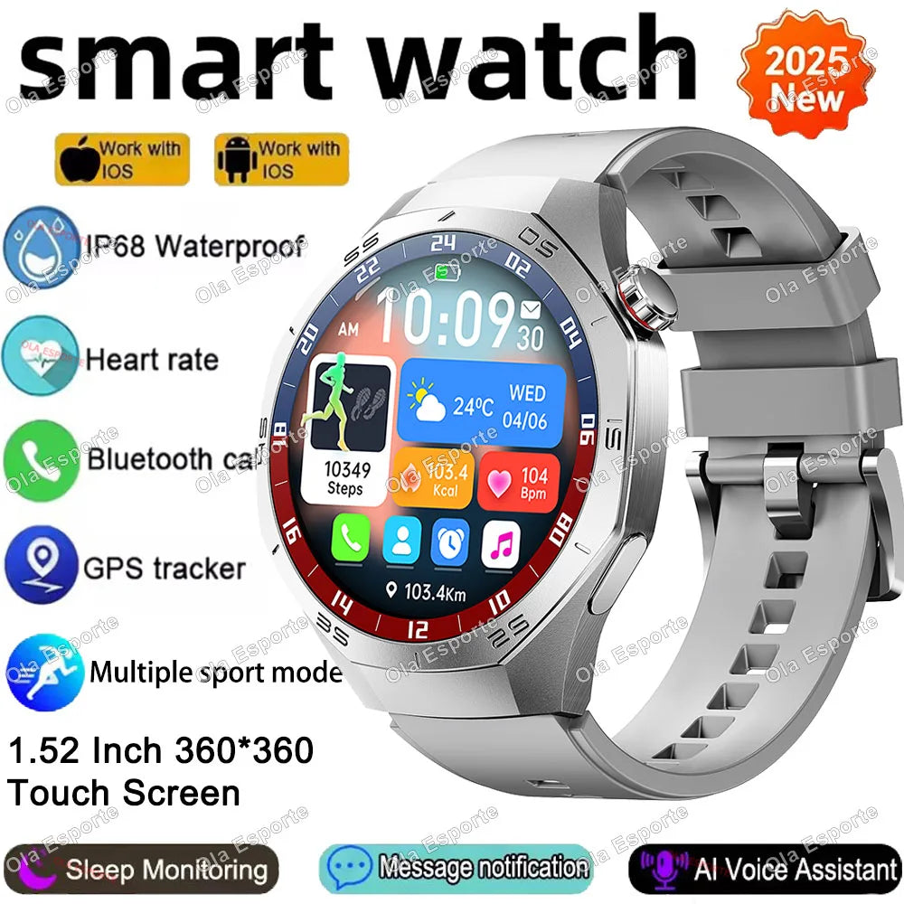Ola Esporte HT30 Smartwatch – Bluetooth Calling & Heart Rate