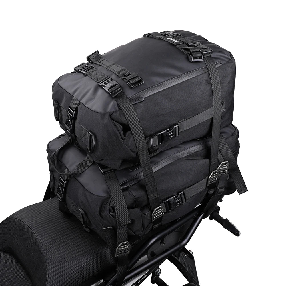 Waterproof Motorcycle Saddle Bag 10L 20L 30L | Rear Rack Pack