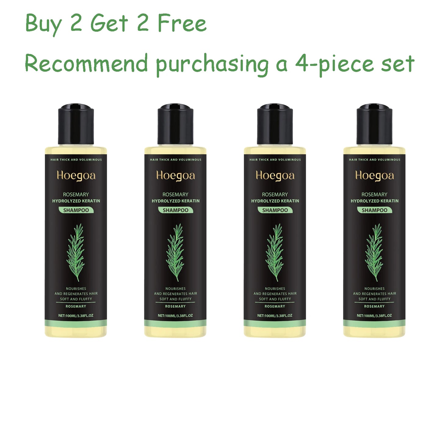 Hoegoa Rosemary Thickening Shampoo – Volumizing Hair Repair