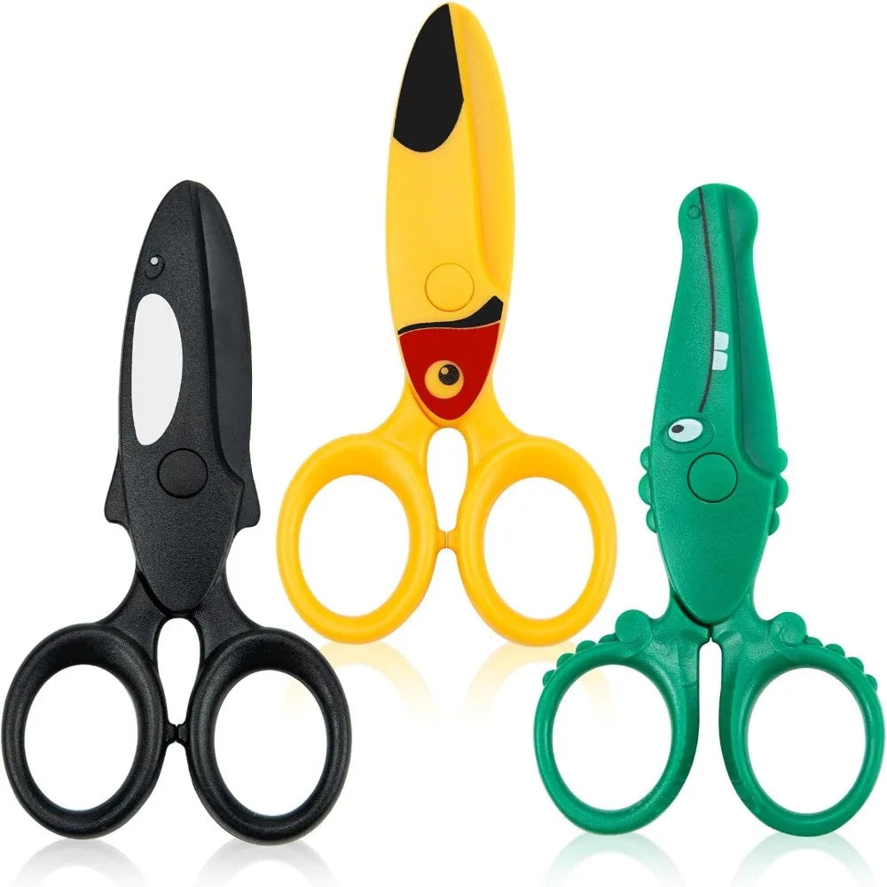 SONGYI Kids Safety Scissors | Preschool Art & Craft Training