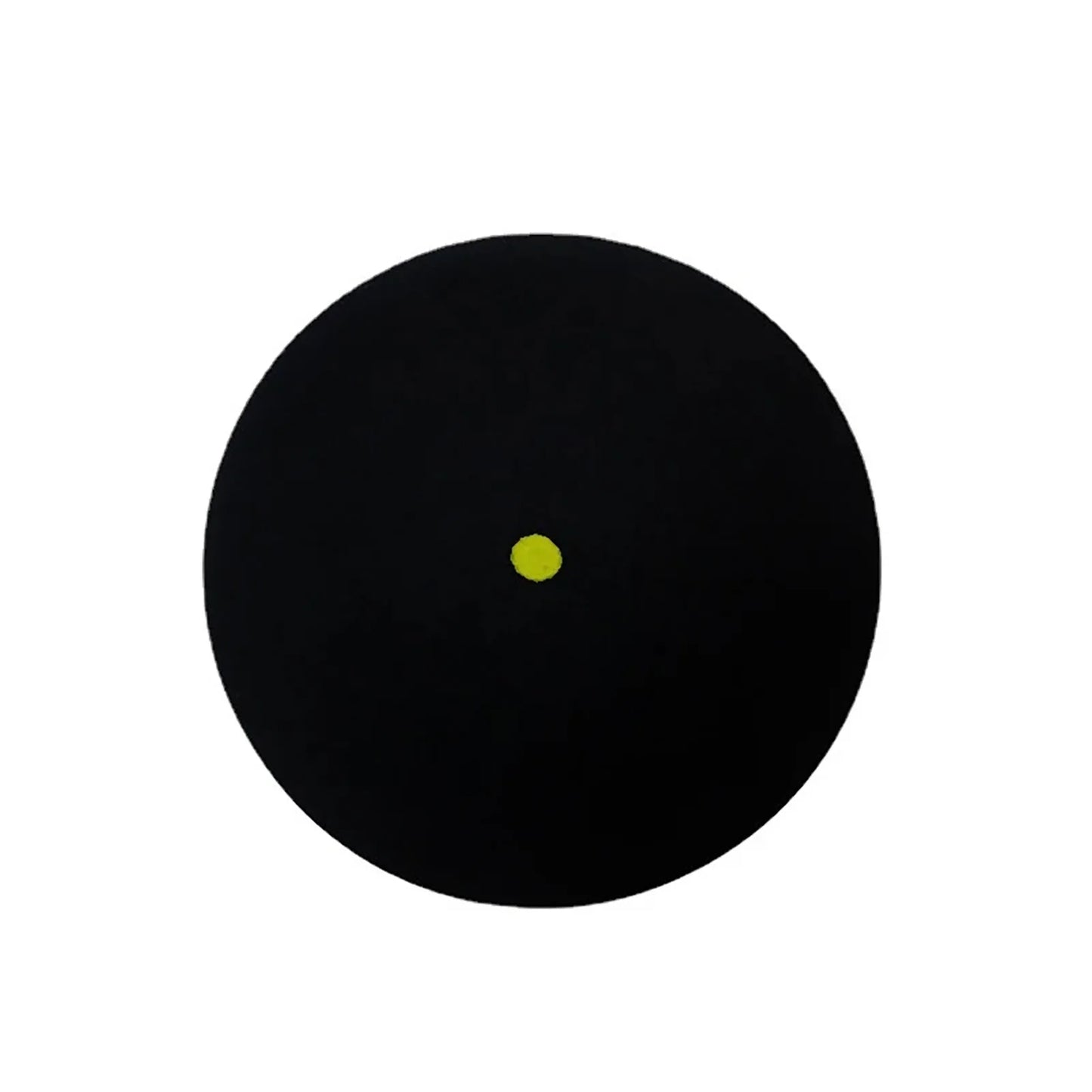 Professional Squash Ball Premium Construction Light in Weight Rubber Ball Suitable for Intermediate Entertainment Peaceful Pleasures Health and Wellness Single Yellow Dot