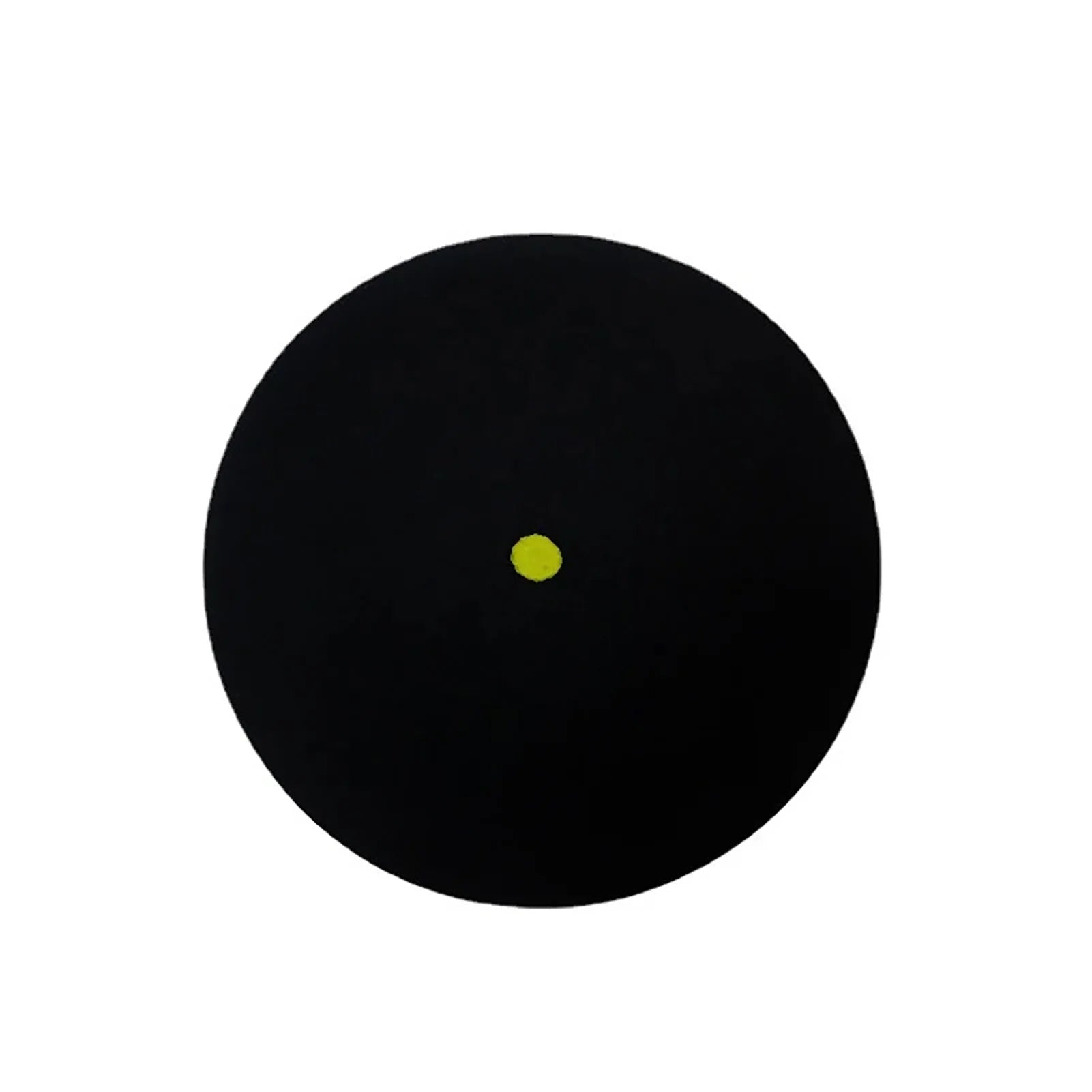 Professional Squash Ball Premium Construction Light in Weight Rubber Ball Suitable for Intermediate Entertainment Peaceful Pleasures Health and Wellness Single Yellow Dot