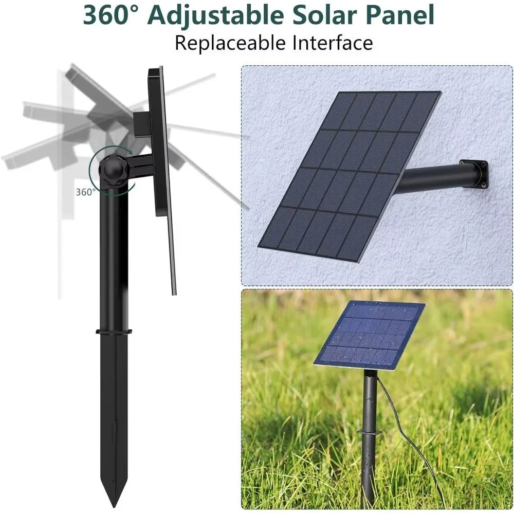 Solar Fountain Pump 3.5W – 16 Nozzles & Rotatable Panel