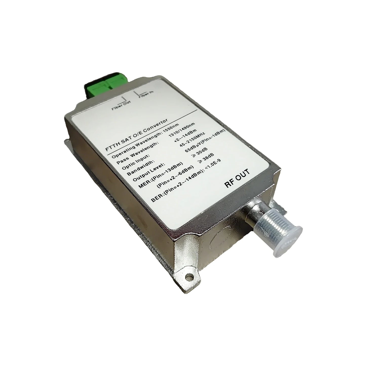 FTTH CATV Optical Receiver – Mini Fiber to RF TV Transceiver