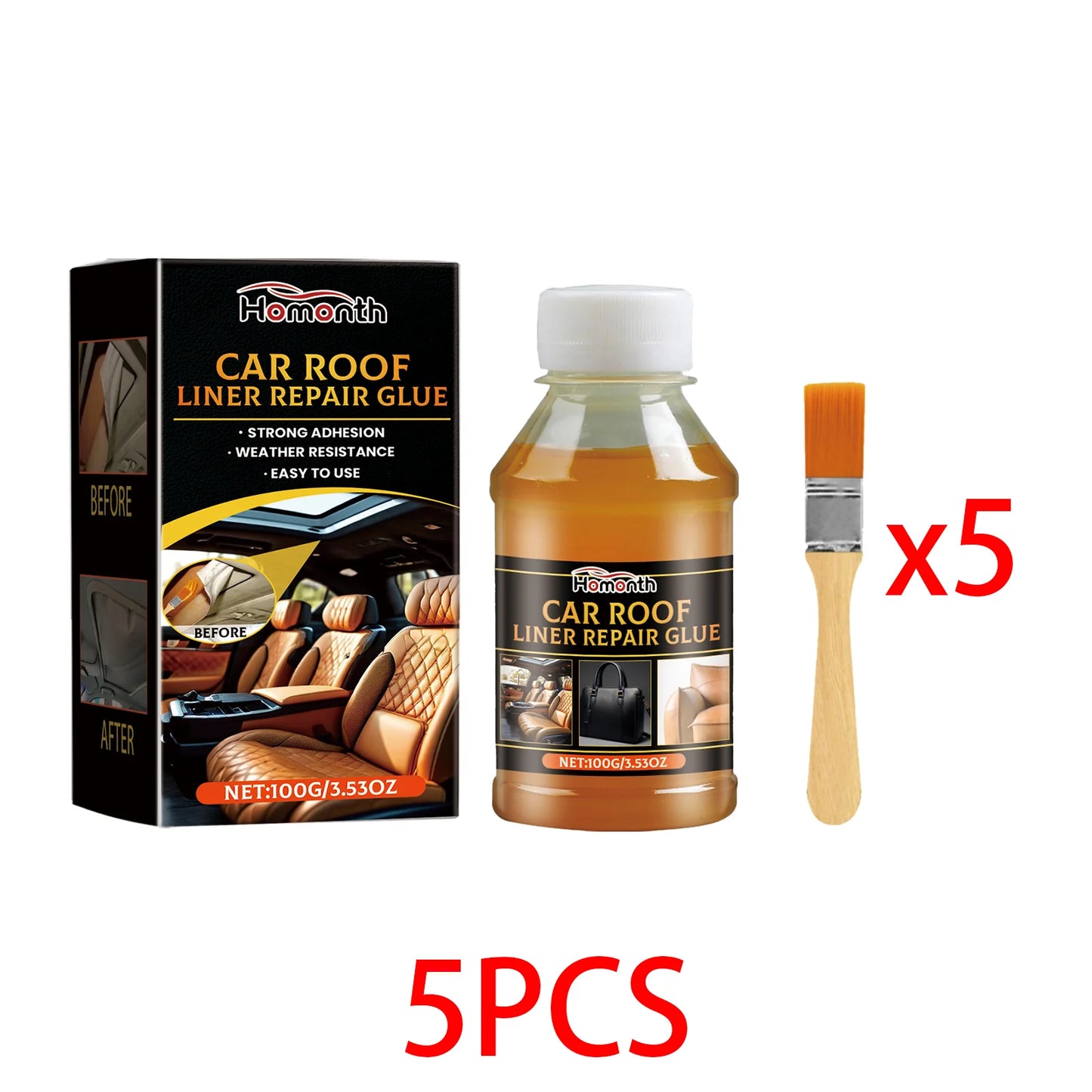 Car Headliner Repair Glue Kit – Quick Dry & Heat Resistant