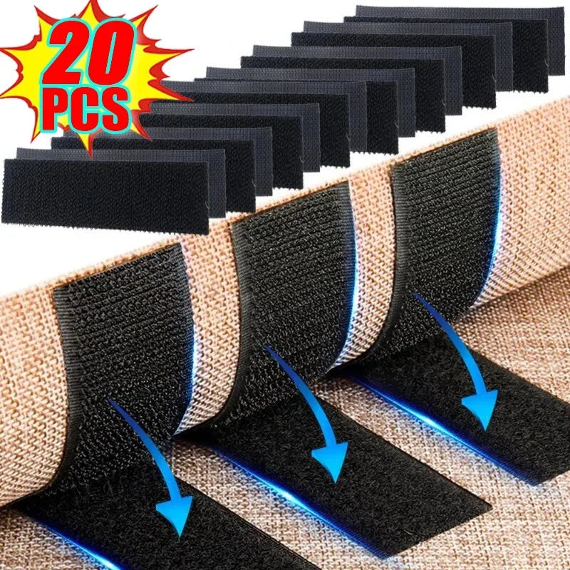 Self-adhesive Tape Carpet Fixing Stickers Diy Non-slip Velcros Double-sided Car Fastener Accessories Sofa Car Floor Mats Apparel Peaceful Pleasures Health and Wellness