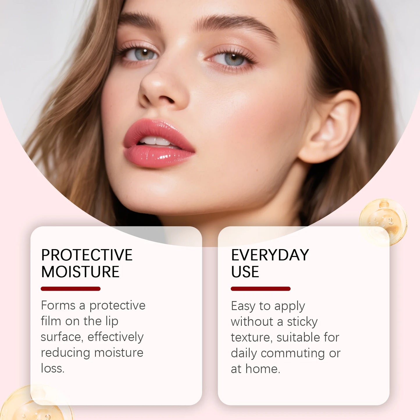 Lip Hydrating Serum – Vitamin E & Grape Seed Oil Lip Essence