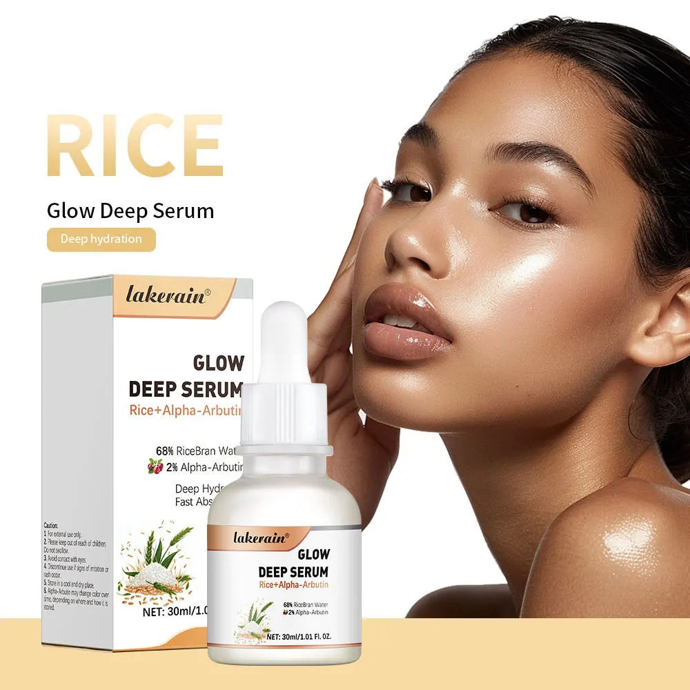 Beauty of Rice Glow Deep Serum Rice for Face Hydrating Korean Skin Care Glassskin 30ml Peaceful Pleasures Health and Wellness