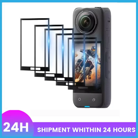 Insta360 X4/X5 Screen Protector – 9H 3D Curved Tempered Film Camera Screen Protector Oasis Select