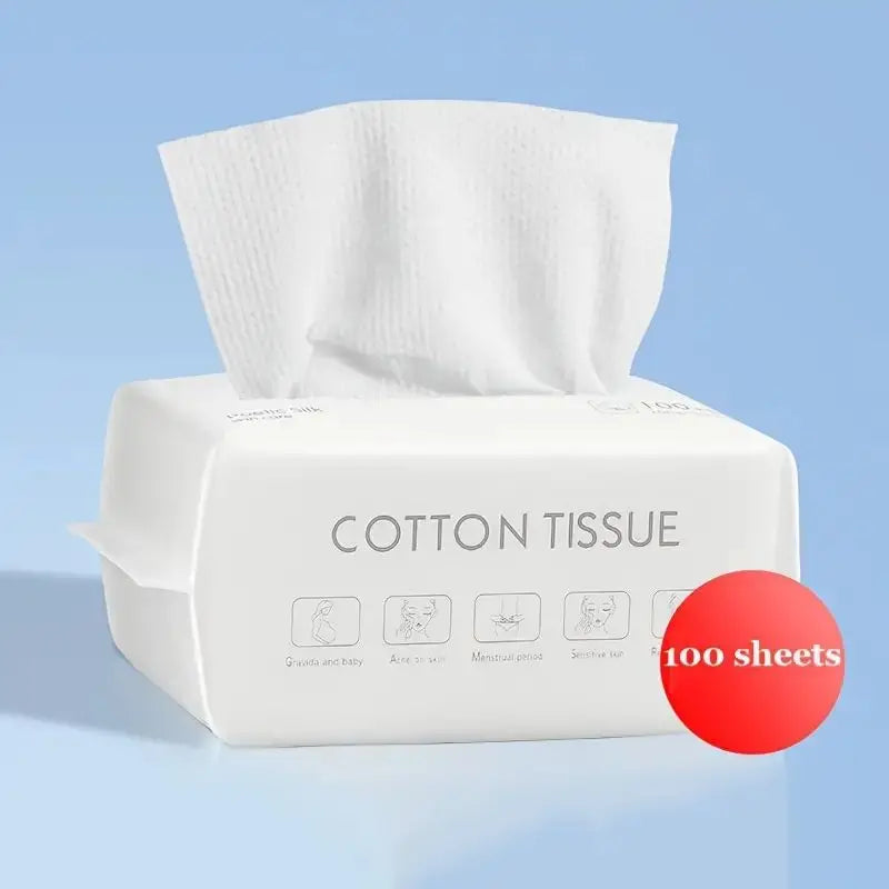 100-Count Ultra-Soft Facial Cleansing Wipes | Alcohol-Free