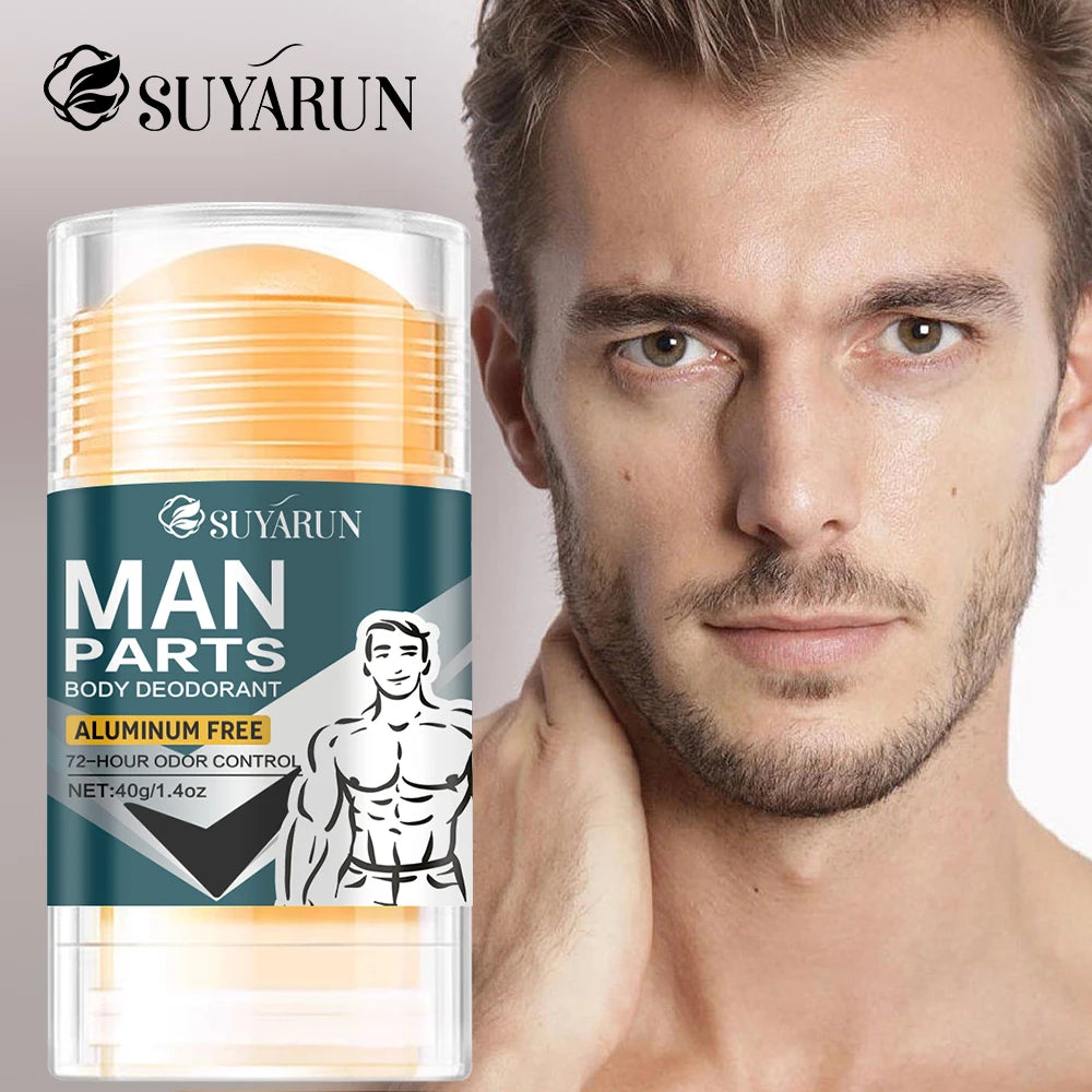 SUYARUN Natural Deodorant Stick for Men with Glycerin & Mint | Freshness & Odor Protection | Long-Lasting | Sale Now. Peaceful Pleasures Health and Wellness