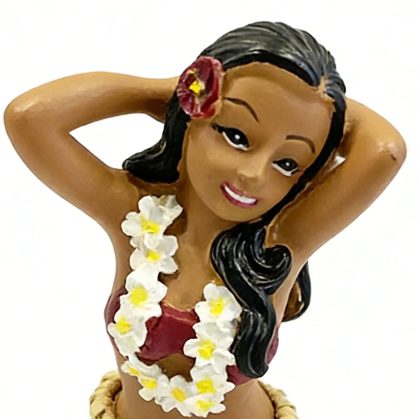 Hawaiian Hula Girl Dashboard Bobblehead Figurine | Car & Home Decor