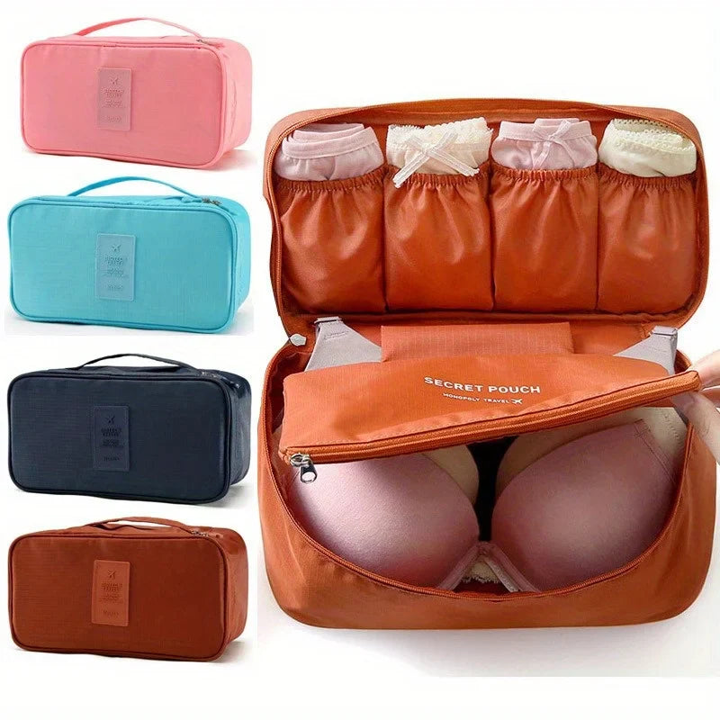 Multifunctional Travel Organizer Bag – Underwear & Toiletries