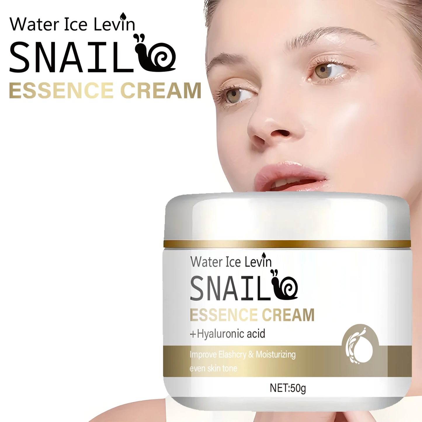 Snail Mucin Moisturizing Cream | Niacinamide & Hyaluronic Acid