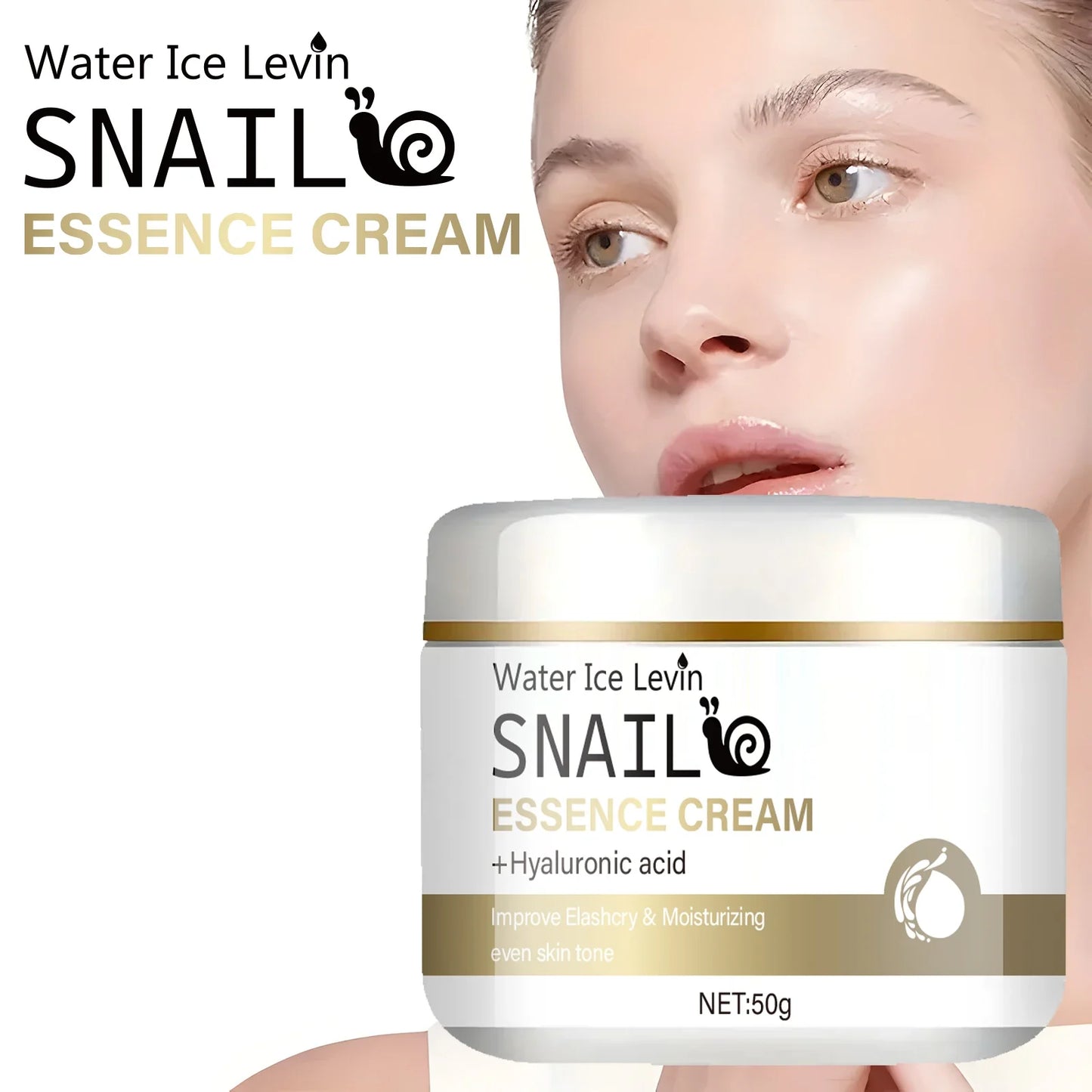 Snail Mucus Cream – Niacinamide, Hyaluronic Acid & Vitamin E | 50g