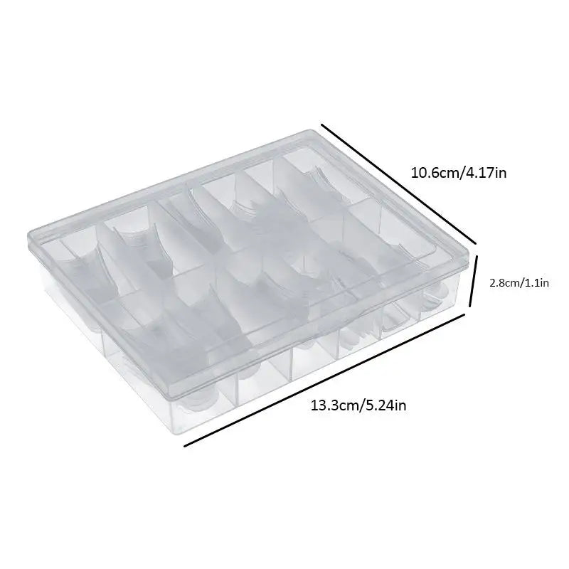 120Pcs/Box Duckbill Shape Nail Molds Dual Form Full Cover Quick Building Gel Mold Acrylic False Nail Tips Extension Top Forms Peaceful Pleasures Health and Wellness onesize