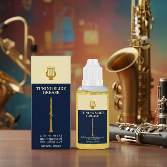 Instrument Slide Grease Lubricant Trombone Flute Saxophone Clarinet Cleaner Valve& Bearing Care For Brass Woodwind Music Supples Peaceful Pleasures Health and Wellness