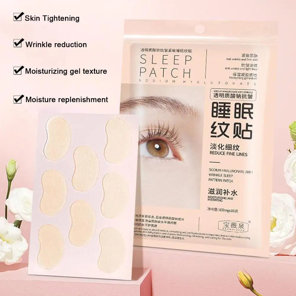 Hyaluronic Acid Forehead Wrinkle Patches – Overnight Smoothing