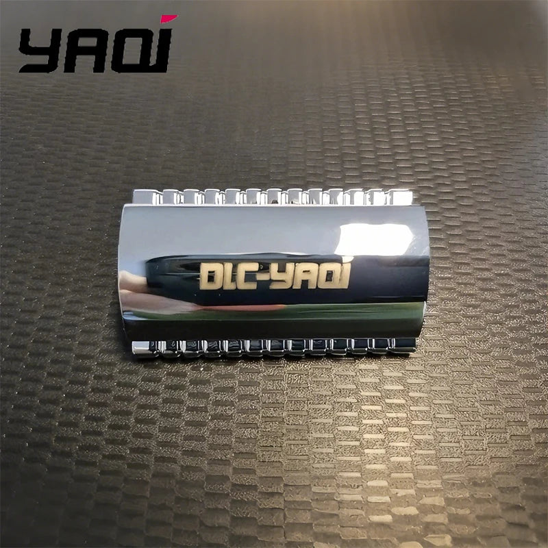 2026 YAQI Chrome Mens Safety Razor Head for Shaving - Single BladeDisposable Razor for Men Peaceful Pleasures Health and Wellness