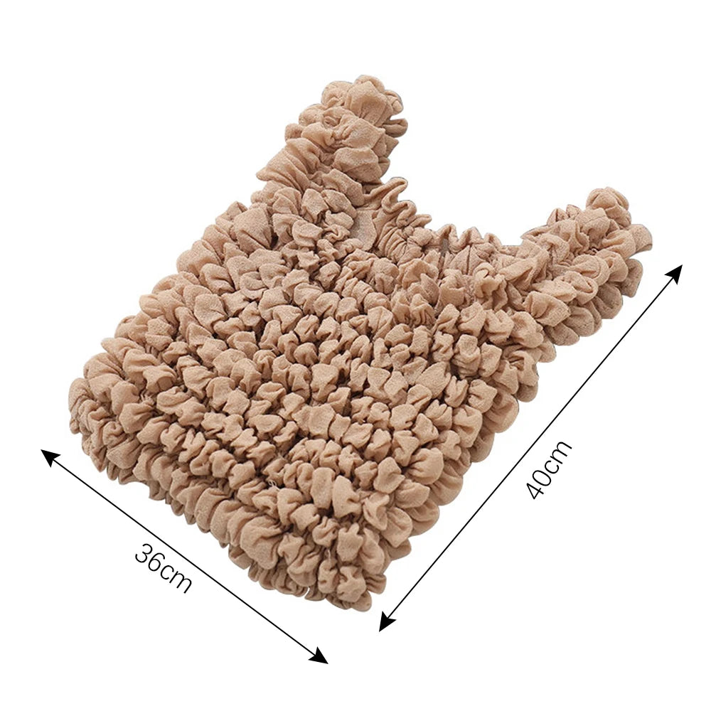 Fold Pleated Flexible Stretch Mini Bag Mini Bag Large Capacity Bubble Elastic Portable Shopping Handbag Tote Peaceful Pleasures Health and Wellness