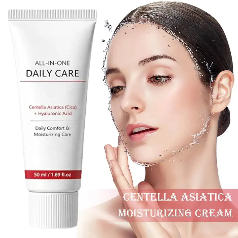 Centella Soothing Cream Face Moisturiser With Centella Asiatica, Fast-Absorbing & Nourishing Hydrating Face Cream Skin Care 50ml Peaceful Pleasures Health and Wellness