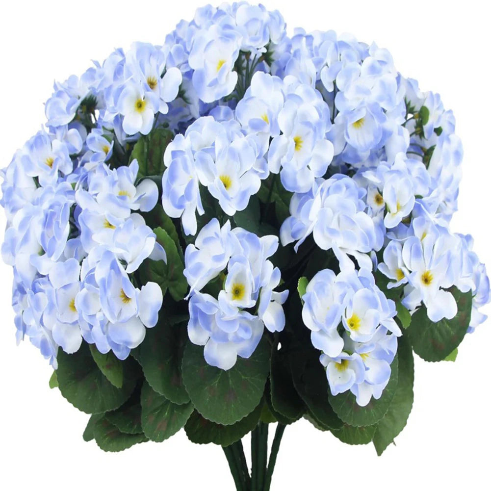 Artificial Silk Begonia Flower Branch – Home Wedding Party Decor
