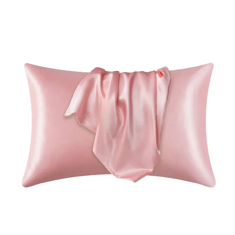 Silk-Feel Pillowcase – Protect Hair & Skin | Any Size