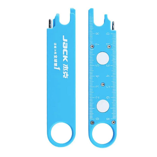 Needle Threader with Magnifier, Ruler & Magnetic Back | Sewing Needle Threader Tool Oasis Select