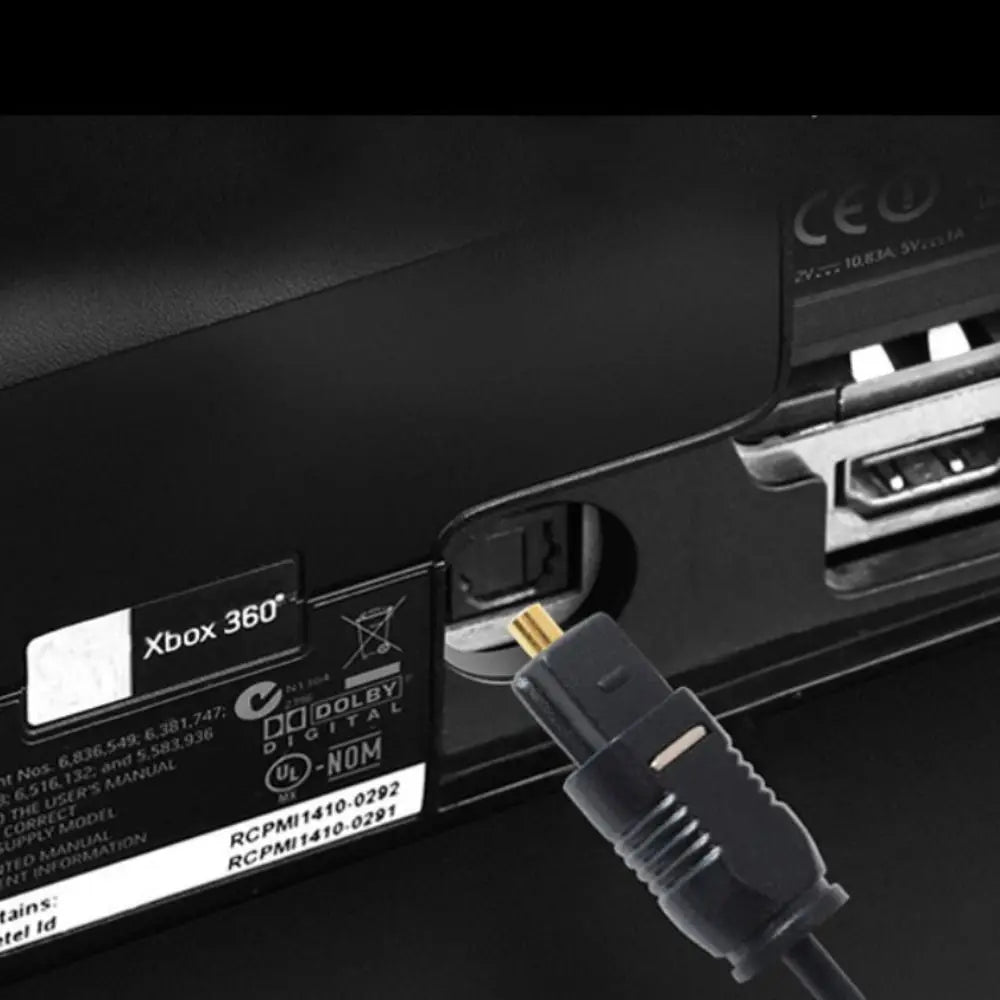 Sturdy Speaker Wire Digit Audio Frequency Coaxial Wire Optical Fiber Fiber Cable Audio Connection Cord Optic Audio Cable Peaceful Pleasures Health and Wellness